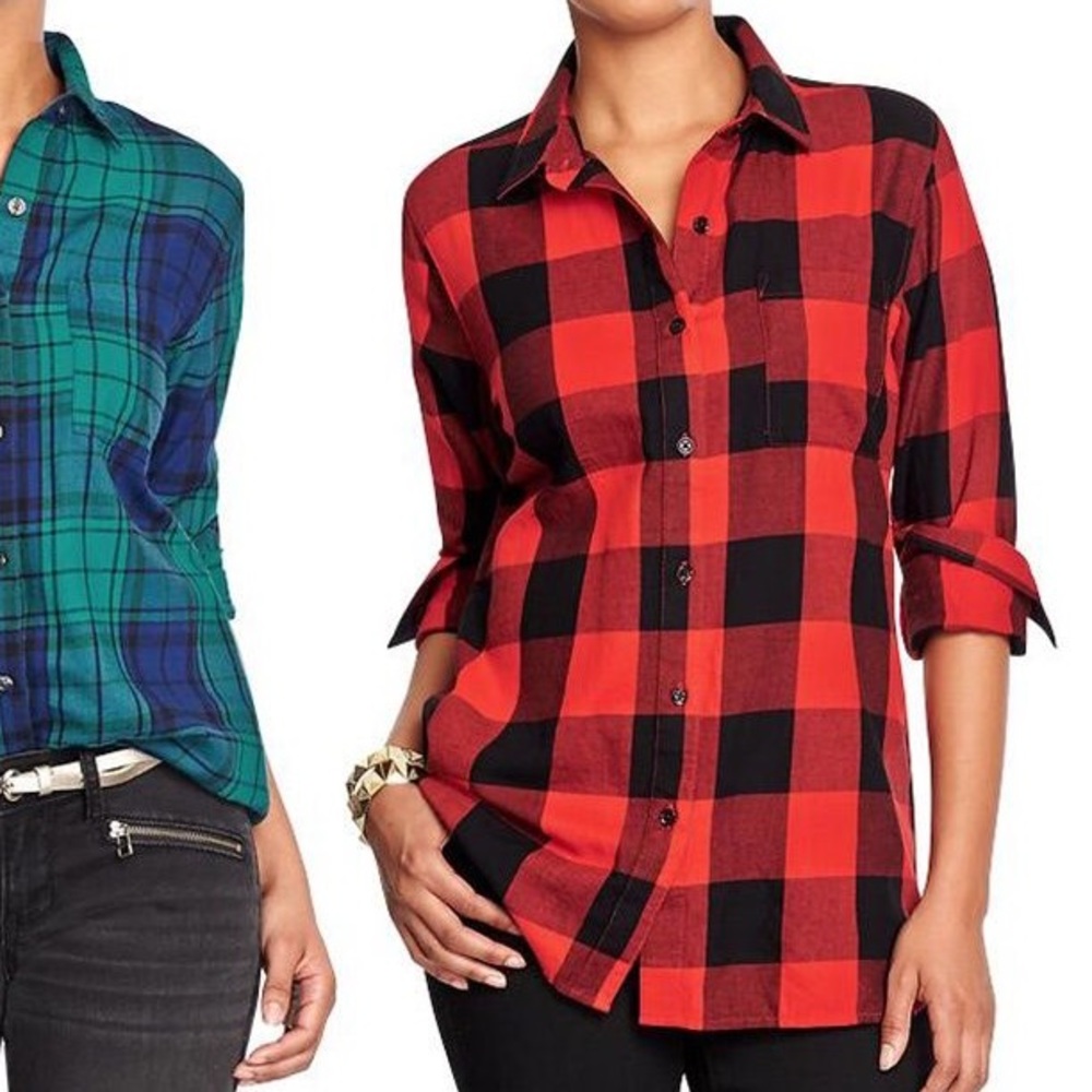 Old Navy Boyfriend shirt